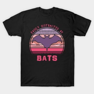 Easily Distracted By Bats T-Shirt